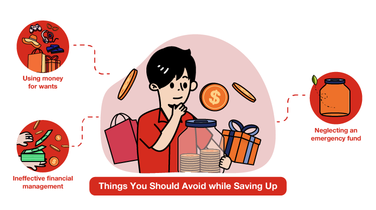 3 things you should avoid while saving up 