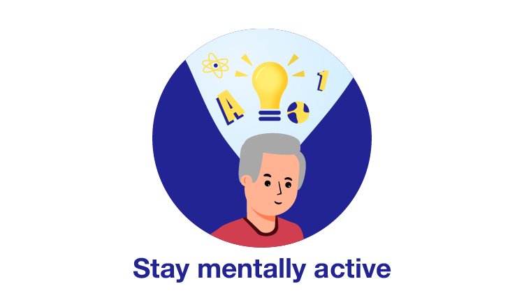stay mentally active 