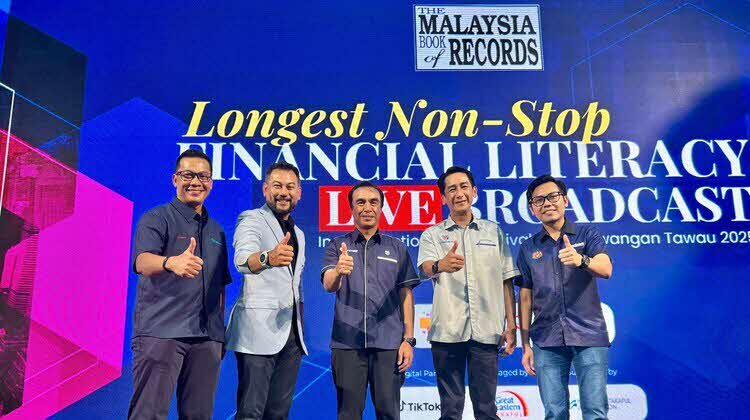 mySalam Siaran Langsung Literasi Kewangan Tanpa Henti Terpanjang di TikTok LIVE
