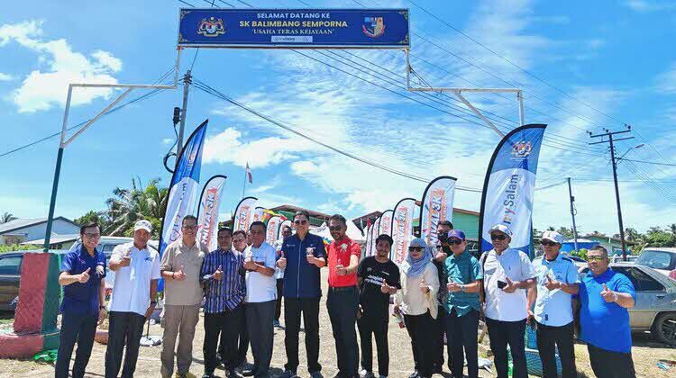 mySalam Karnival 3K di Pulau Bum Bum, Semporna, Sabah