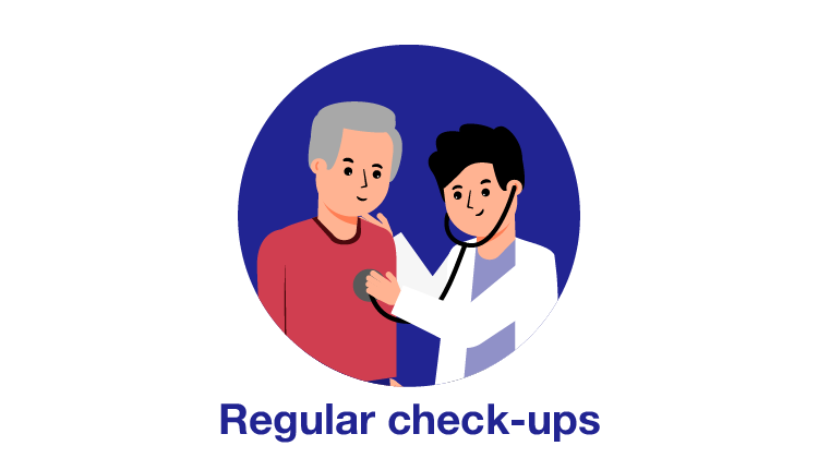 regular check-ups